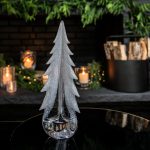 Hazdev Tree Snowy Branch Evergreen Sand Edged Winter Accent - Image 8
