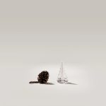 Hazdev Tree Snowy Branch Evergreen Sand Edged Winter Accent - Image 3