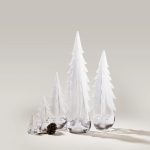 Hazdev Tree Snowy Branch Evergreen Sand Edged Winter Accent - Image 2