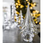 Hazdev Tree Snow Laden Spruce Five Sided Winter Forest Sculpture - Image 9