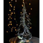 Hazdev Tree Corkscrew Evergreen Twisted Branch Artisan Glass Form - Image 8