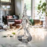 Hazdev Tree Corkscrew Evergreen Twisted Branch Artisan Glass Form - Image 7