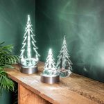 Hazdev Tree Evergreen LED Base Illuminated Display Gift Set Starter - Image 2