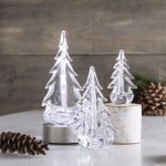 Hazdev Tree Classic Evergreen Traditional Handblown Glass Holiday Icon - Image 3