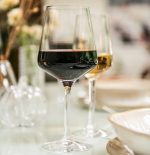 Hazdev Wine Glass Vintner Pulled Stem Ripple Bowl Red Varietal - Image 6