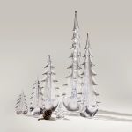 Hazdev Tree Vermont Evergreen Nature Inspired Handblown Glass - Image 2